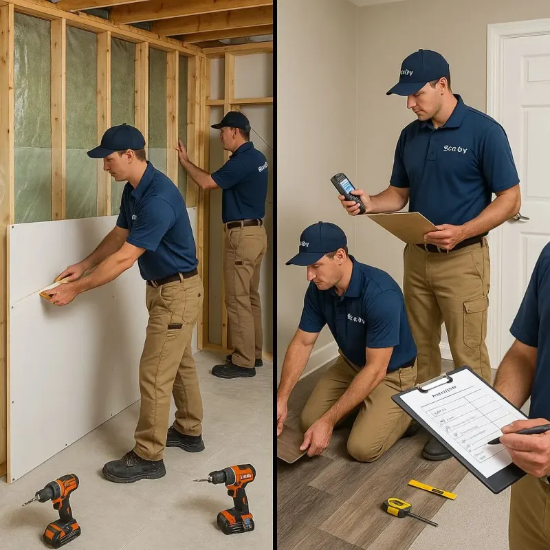 Repairs and Reconstruction process in Palos Heights, IL